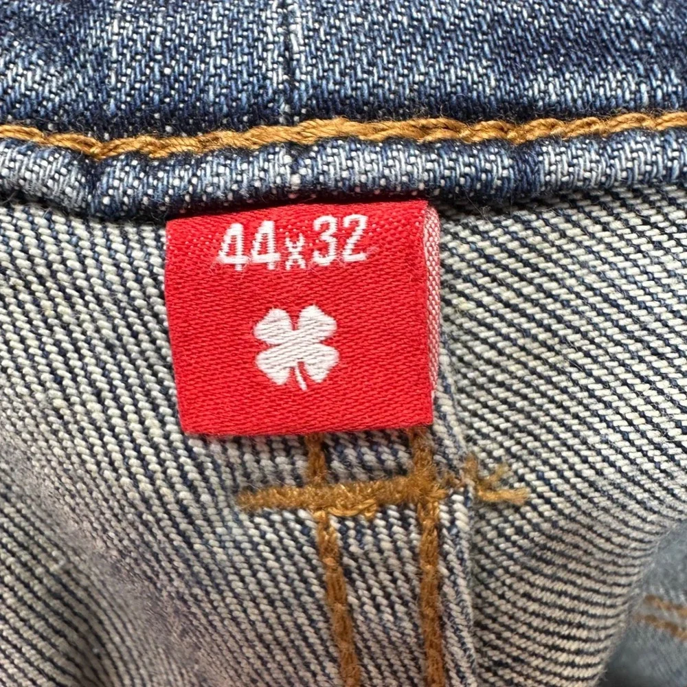 Lucky Brand 181 Relaxed Straight Blue Denim Jeans Mens 44x32 Medium Wash - Picture 6 of 10